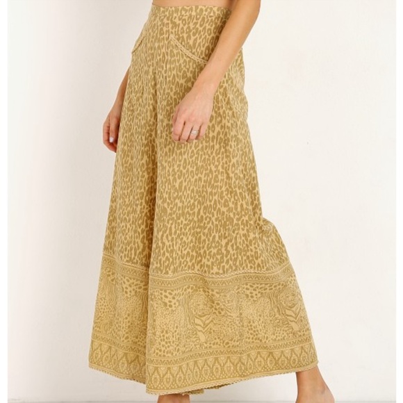 Spell Mustard Wide Leg Pants & Jumpsuit - Picture 2 of 13